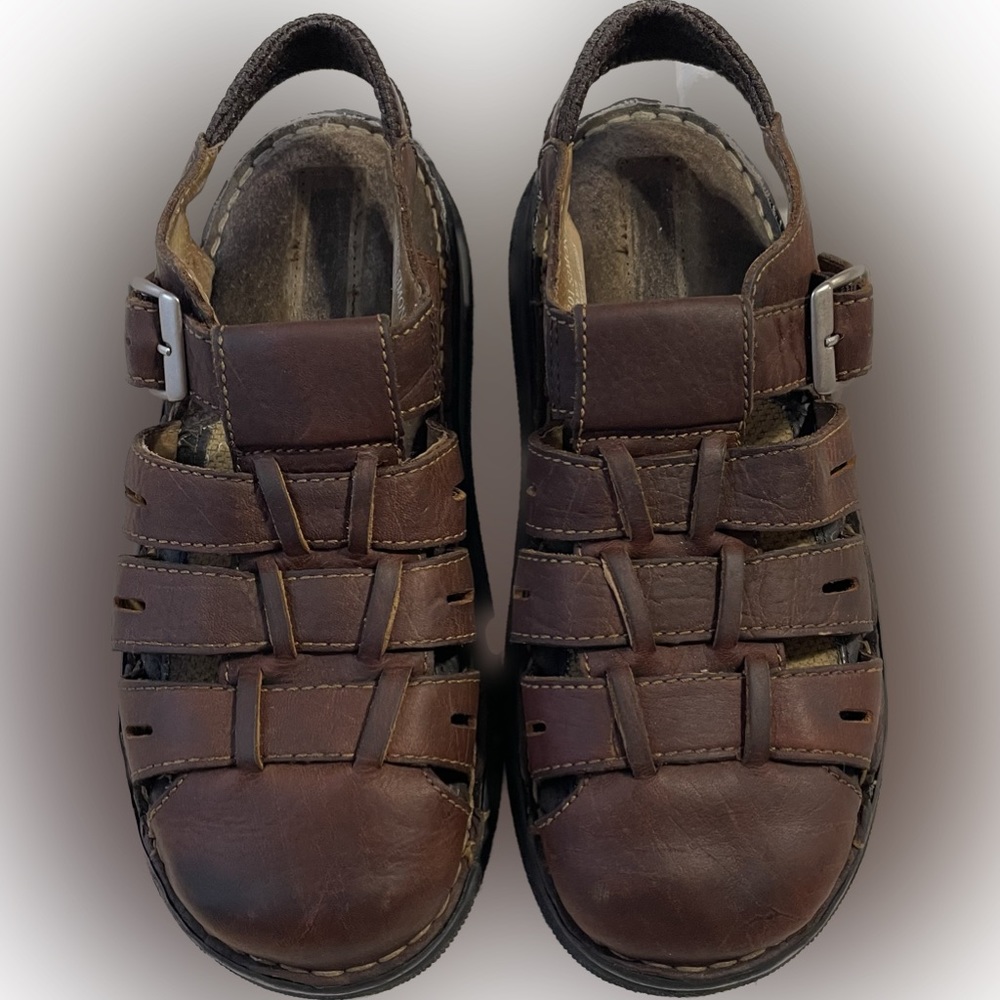 Men’s Size 7.5 Earth Shoe Simon V Leather Sandals